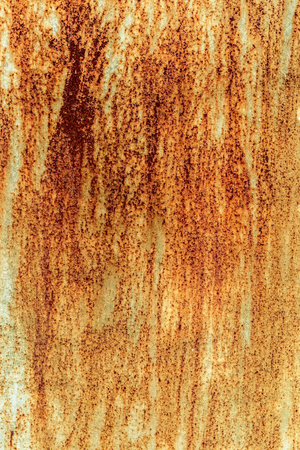 Old rusty white metal background