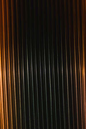 Abstract metallic stripes background for design.の写真素材