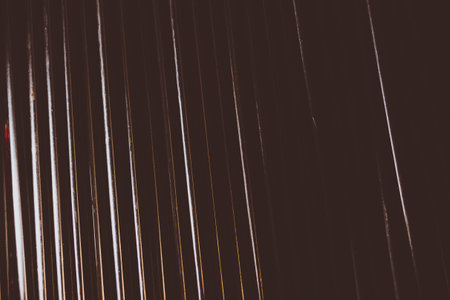 Abstract metallic stripes background for design.