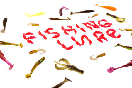 The inscription fishing lure is made of silicone baits in the shape of maggot. Lots of different...
