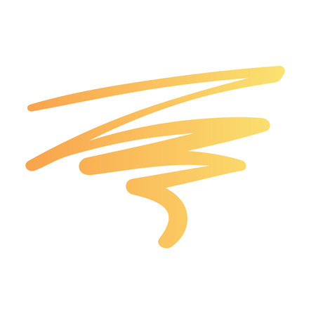 Swishes, Swashes and Swooshes for text underlines Vector illustration.のイラスト素材