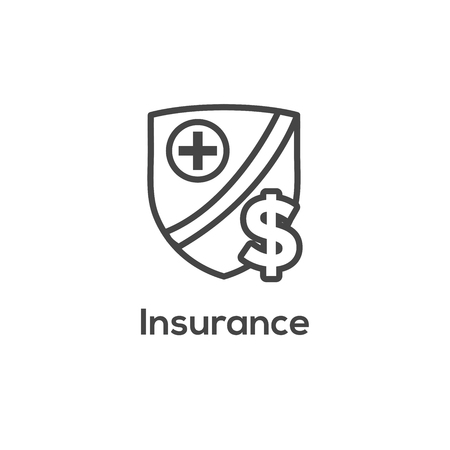 Medical Tax Savings w Health savings account or flexible spending account - HSA, FSA, tax-sheltered savingsのイラスト素材