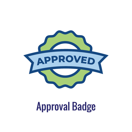 Drug Testing & Process Icon Vector Graphic with Rounded Edgesのイラスト素材