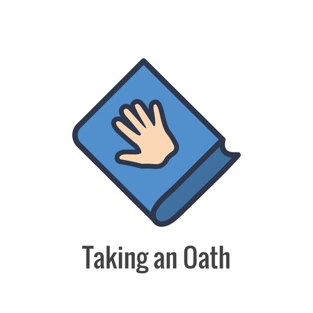 Law & Legal Icon Set with Judge, Jury, and Judicial iconsのイラスト素材