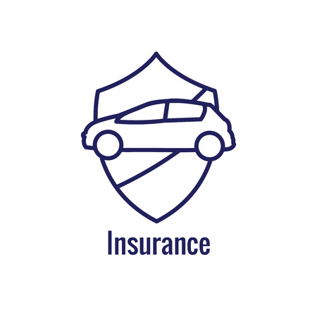 Drivers Test & License Icon Set and Web Header Bannerのイラスト素材