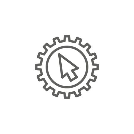 Social Media Ads Icon - advertising imagery, including social engagementのイラスト素材