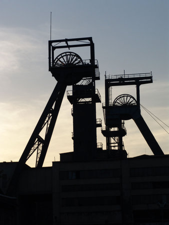 Coal mineの写真素材