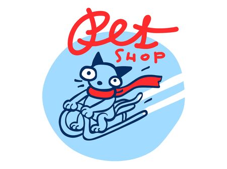 pet shopのイラスト素材