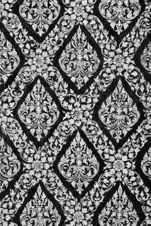 Thai Art Pattern Backgroundの写真素材