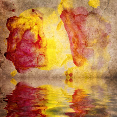 Watercolor paper texture backgroundの写真素材