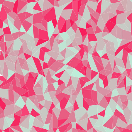 Seamless Geometric Colorful Pink Pattern Vector Backgroundのイラスト素材