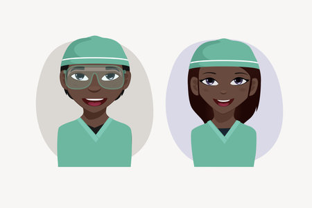 Surgeon vector illustrationのイラスト素材