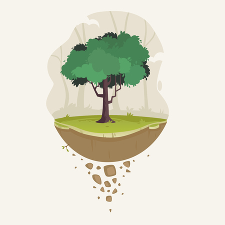 Tree Illustrationのイラスト素材