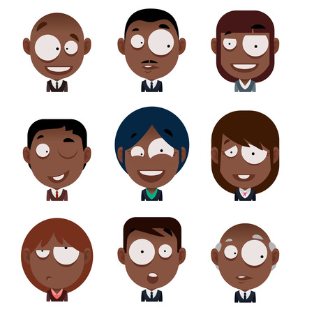 Vector Avatarのイラスト素材