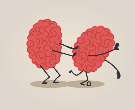 Brain Confrontationのイラスト素材
