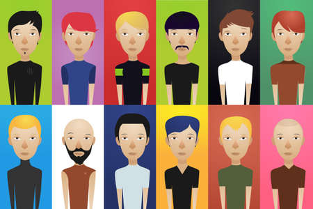 Avatarのイラスト素材