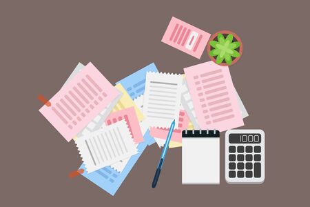 Business Flat layのイラスト素材