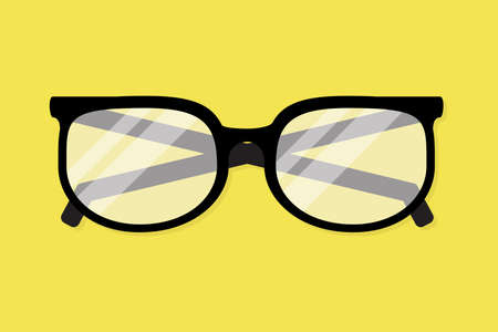 Glasses vector illustrationのイラスト素材