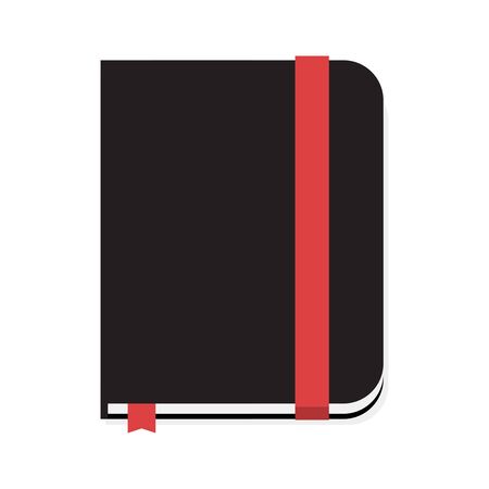 Notebook vector illustrationのイラスト素材