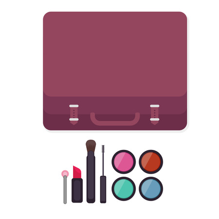 Make up vector setのイラスト素材