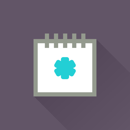 Pharmacy icon: health appointmentのイラスト素材