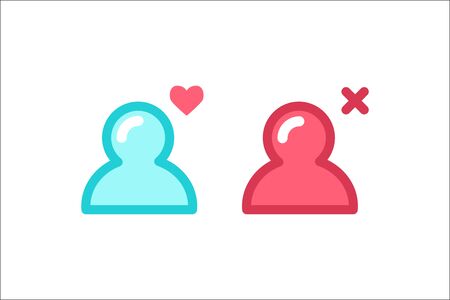 Social media icon setのイラスト素材