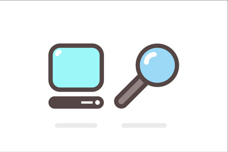 technology icon setのイラスト素材