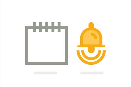 Calendar icon setのイラスト素材
