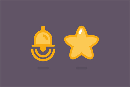 Social media iconのイラスト素材