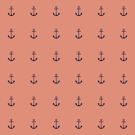 Anchor pattern illustrationのイラスト素材