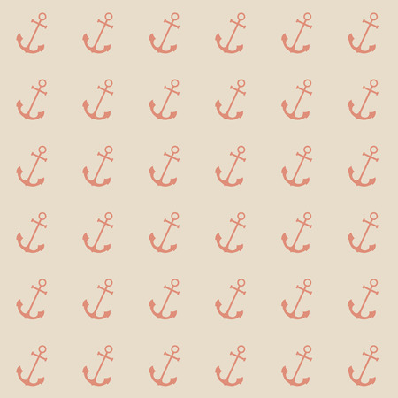 Anchor pattern illustrationのイラスト素材
