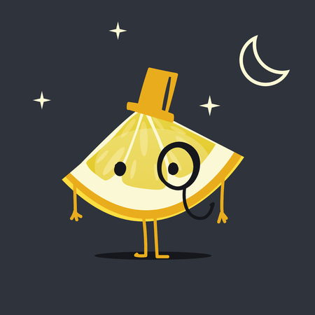 Lemon characterのイラスト素材