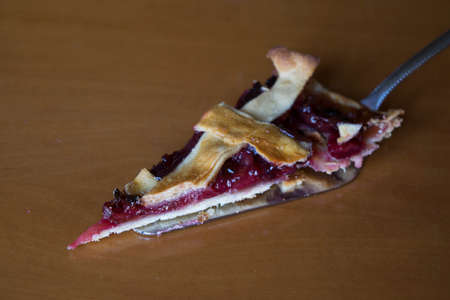 cherry pieの写真素材