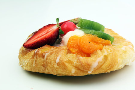 danish pastryの写真素材