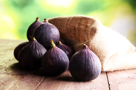 Ripe sweet figs. Healthy mediterranean fig fruit.の写真素材
