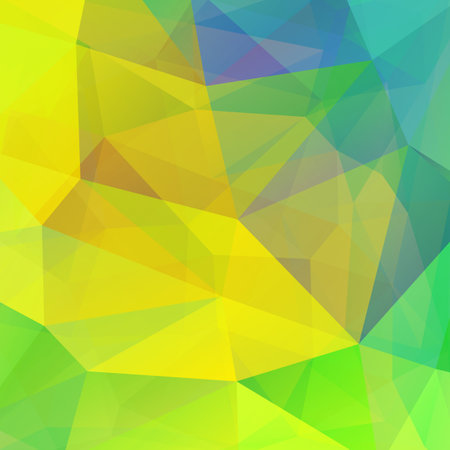 Abstract colorful triangles background. Vector illustration