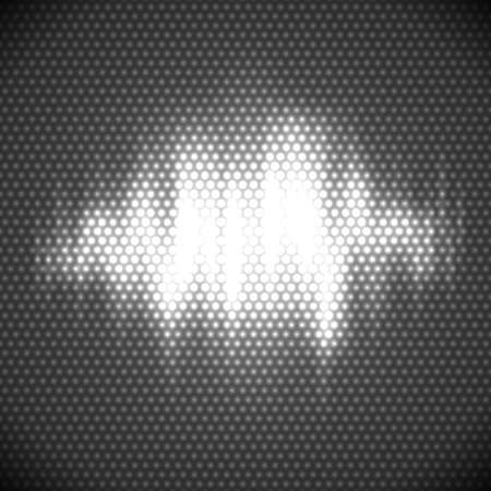 Abstract background with electric discharge.のイラスト素材