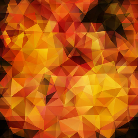 Abstract flame triangles background. Vector illustrationのイラスト素材