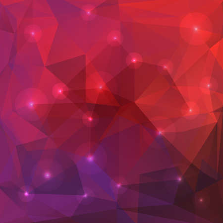 Abstract red triangles background. Vector illustrationのイラスト素材