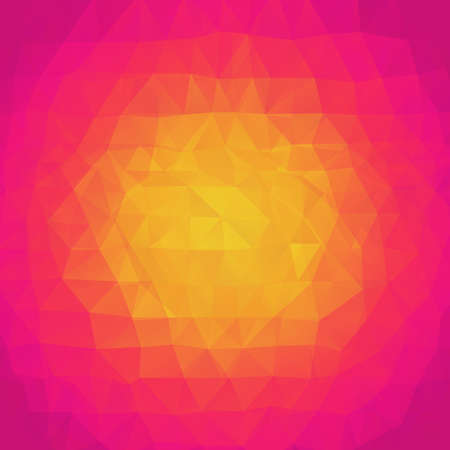 Abstract pink triangles background. Vector illustrationのイラスト素材