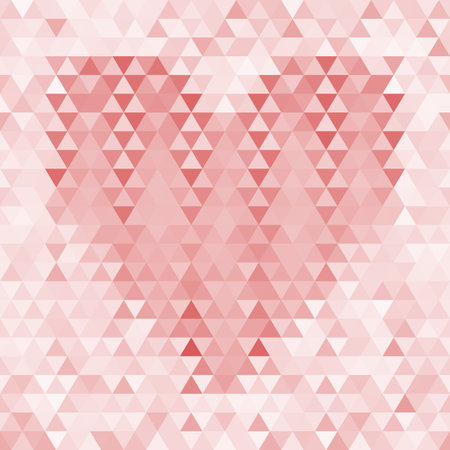 Abstract seamless background of triangles. Vector illustrationのイラスト素材
