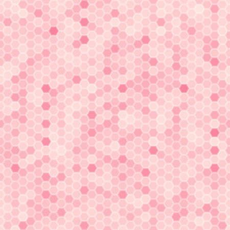 Abstract seamless background of hexagons. Vector illustrationのイラスト素材