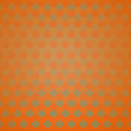 Abstract colorful background of hexagons. Vector illustration