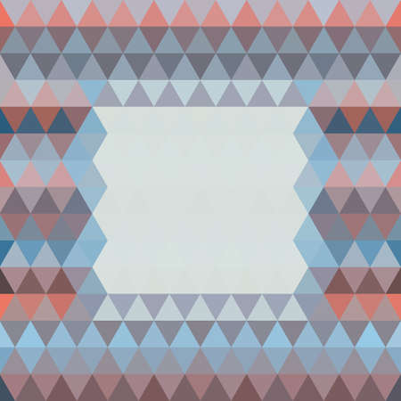 Abstract background of triangles. Vector illustrationのイラスト素材