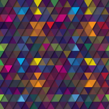 Abstract background of triangles. Vector illustrationのイラスト素材