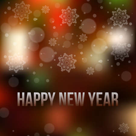 Christmas background with snowflakes. Vector illustrationのイラスト素材