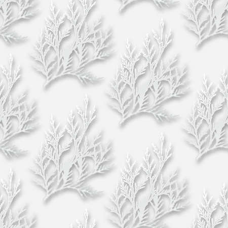 Seamless background with leaf of paper. Vector illustrationのイラスト素材