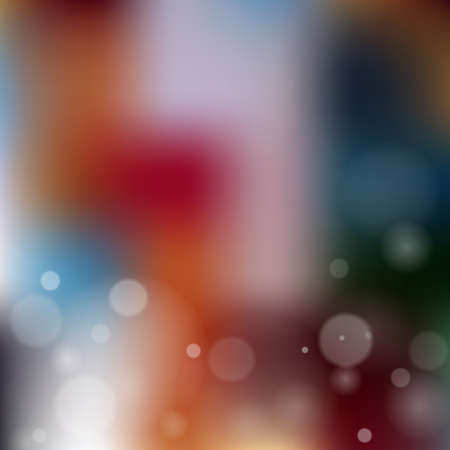 Blurred background with bokeh. Vector illustrationのイラスト素材