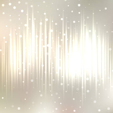 Bright shining with particles on blurred background. Vector illustration for your designのイラスト素材