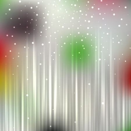 Bright shining with particles on blurred background. Vector illustration for your designのイラスト素材